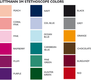 littmann cardiology iii colors