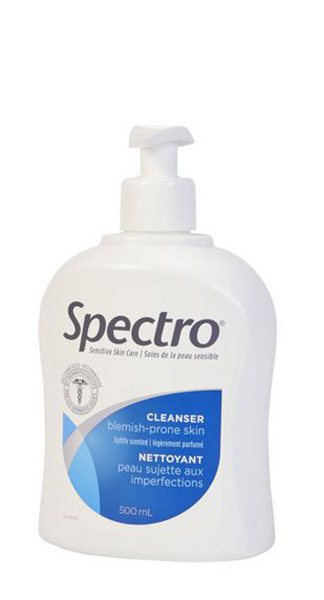 Spectro Cleanser, Blemish Prone Fragrance Free - 500 ml