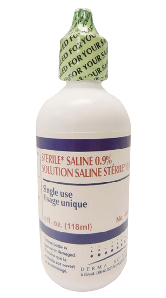 Saline Solution for Irrigation in Bottle | Dufort et Lavigne
