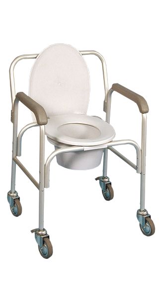 Chaise de Toilette à Roulettes Essentia
