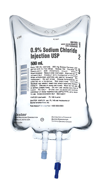 Chlorure de Sodium 0.9%/10% Ampoule Plastique Injectable - Lavoisier