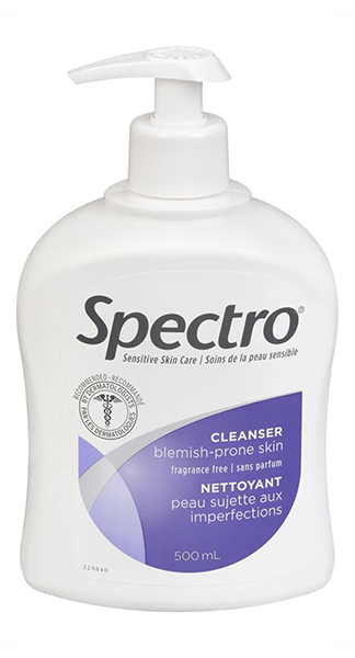 2x LARGE Spectro Jel Cleanser for Blemish-Prone Skin 500ml Sensitive Face  Wash