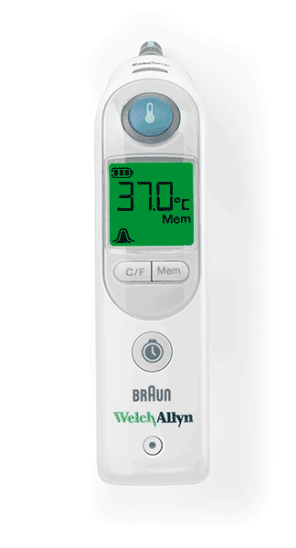 Thermomètre tympanique Braun ThermoScan PRO 4000