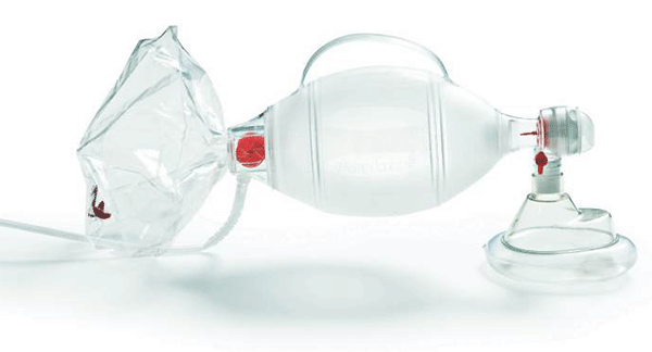 Insufflateur manuel de sac respiratoire auto-dépannage Ambu PVC - Chine  Masque simple, respirateur manuel